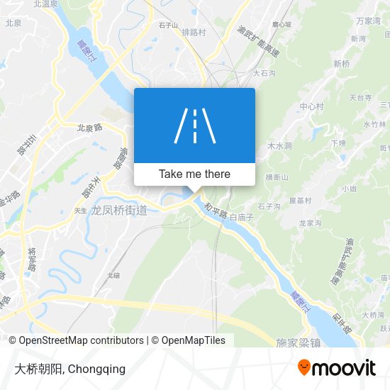 大桥朝阳 map