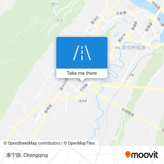 康宁路 map