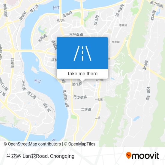 兰花路 Lan花Road map