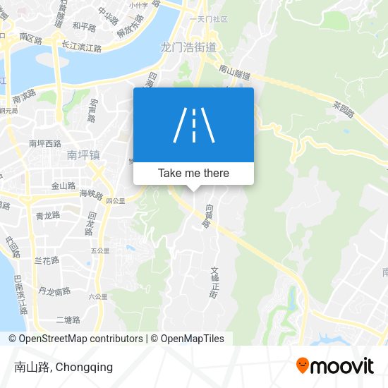 南山路 map
