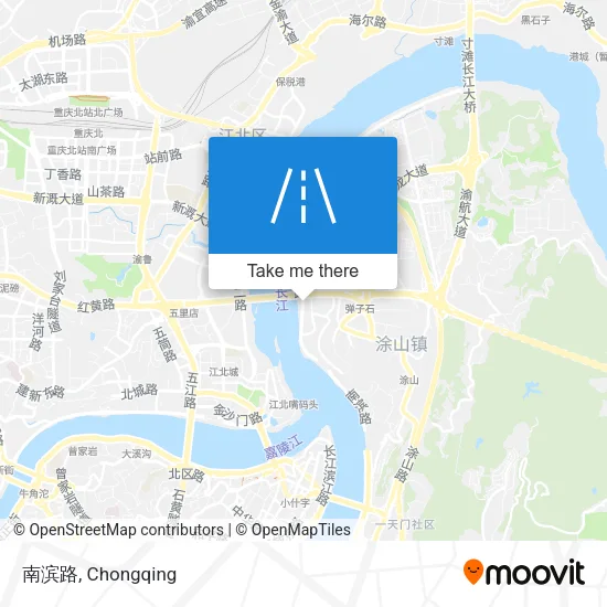 南滨路 map