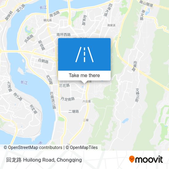 回龙路 Huilong Road map
