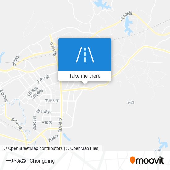 一环东路 map