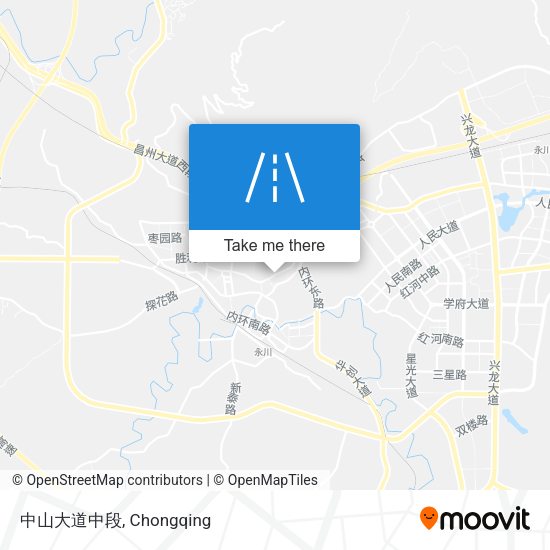中山大道中段 map
