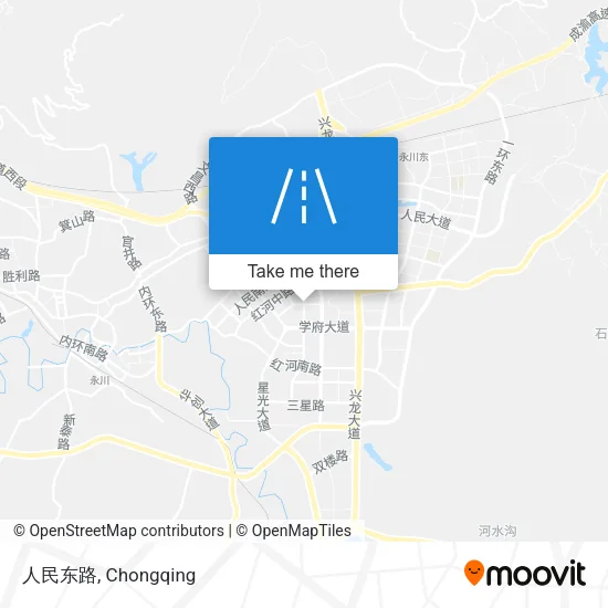 人民东路 map