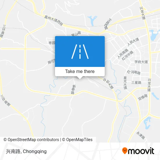 兴南路 map