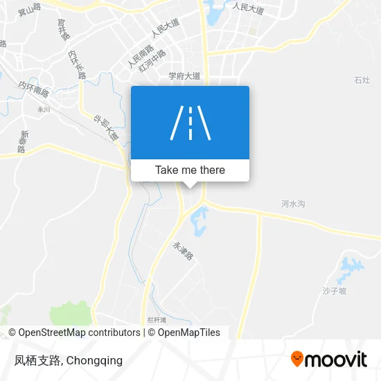 凤栖支路 map