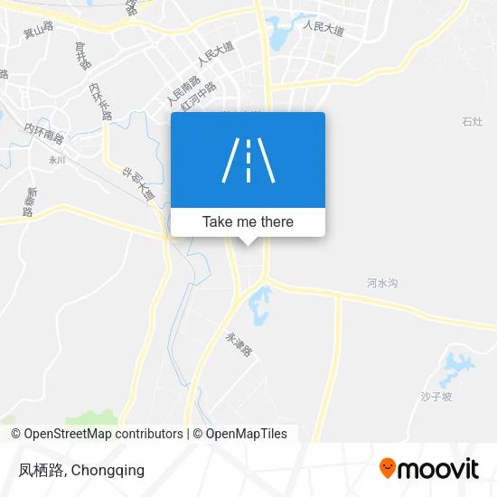 凤栖路 map