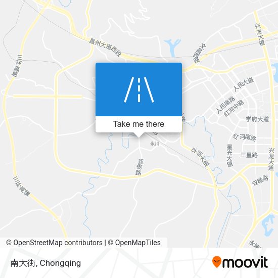 南大街 map