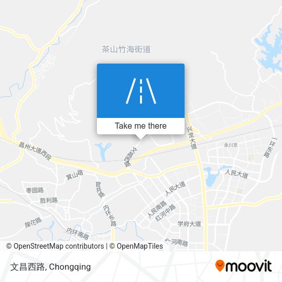 文昌西路 map