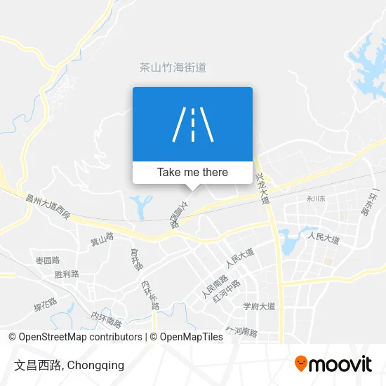 文昌西路 map