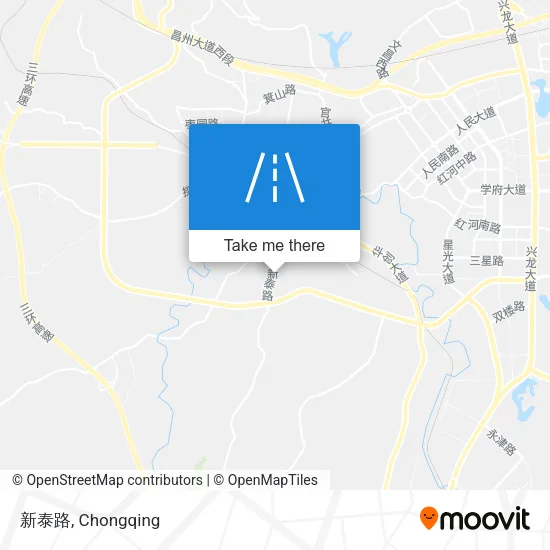 新泰路 map