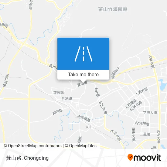 箕山路 map