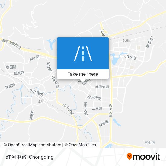 红河中路 map