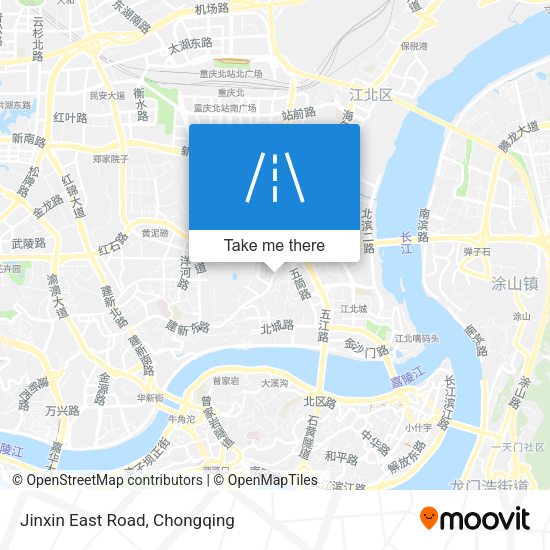 Jinxin East Road map