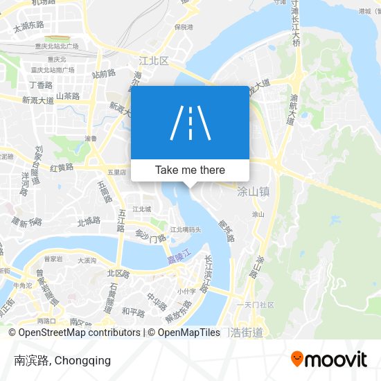 南滨路 map