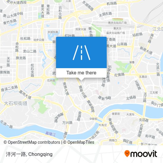 洋河一路 map