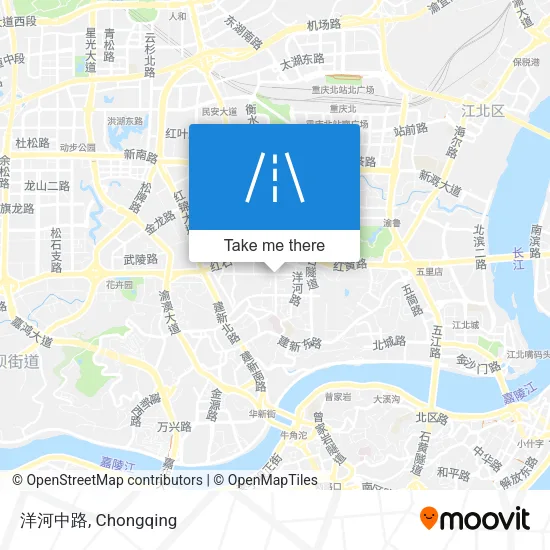 洋河中路 map