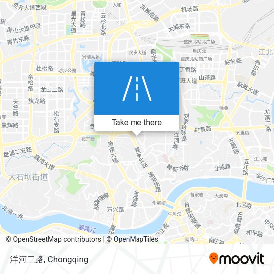 洋河二路 map