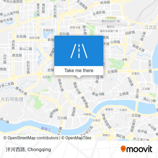 洋河西路 map