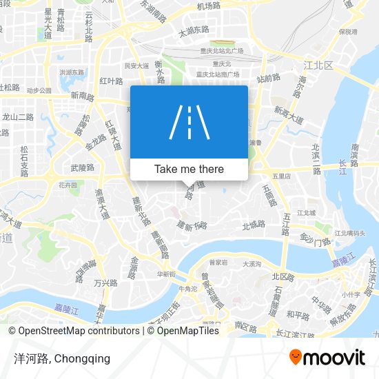 洋河路 map