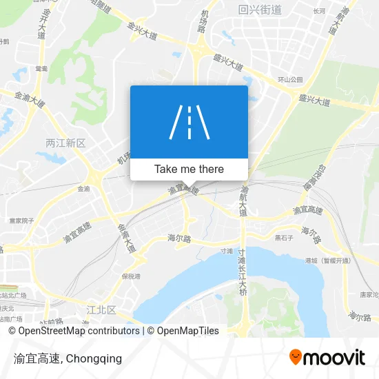 渝宜高速 map