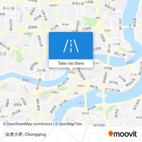 渝澳大桥 map