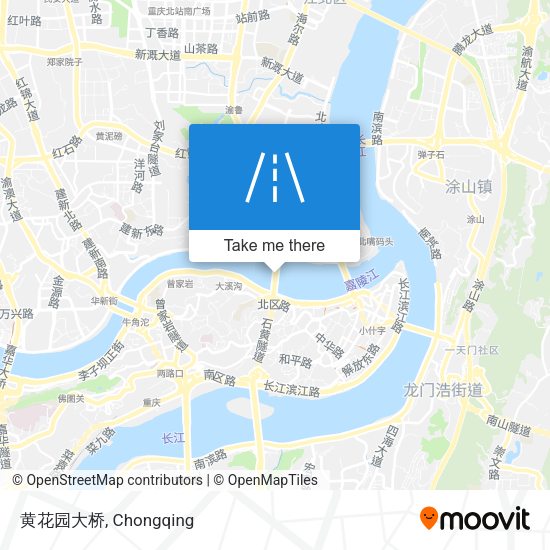 黄花园大桥 map