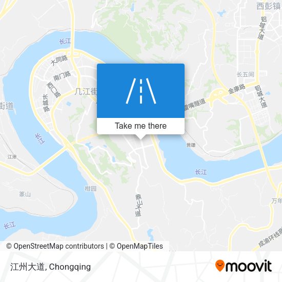 江州大道 map