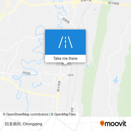 回龙南街 map