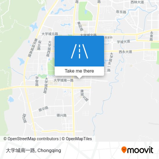 大学城南一路 map