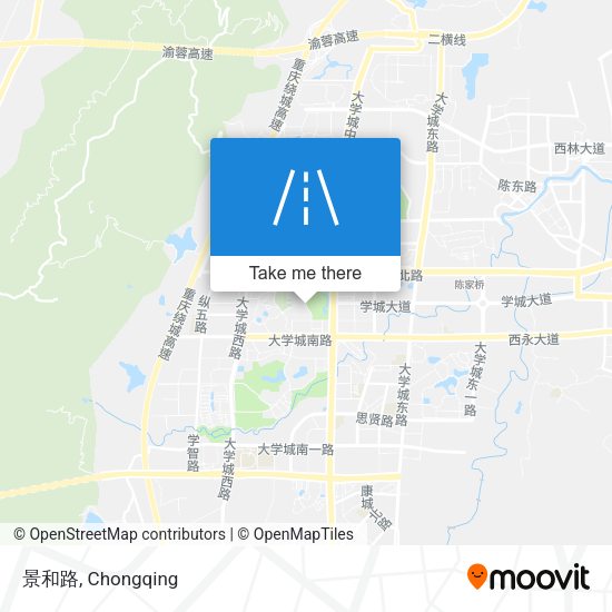 景和路 map