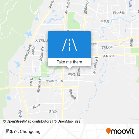 景阳路 map