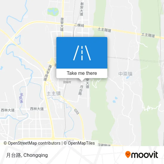 月台路 map