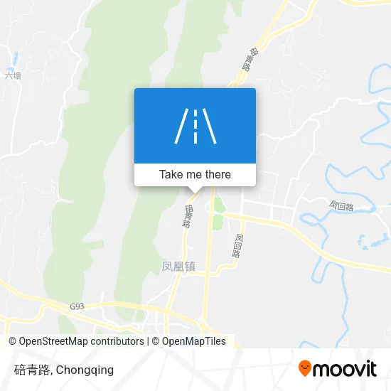 碚青路 map