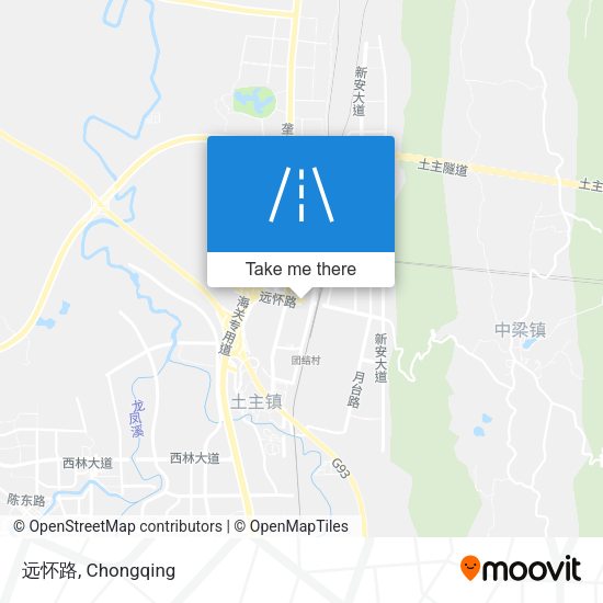 远怀路 map