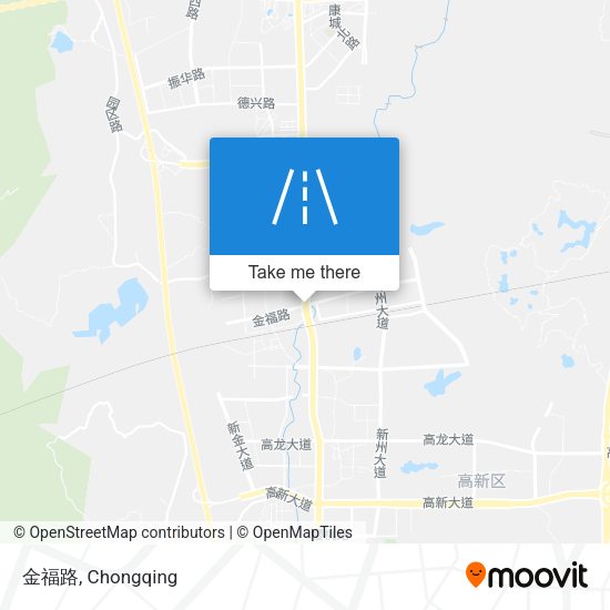 金福路 map