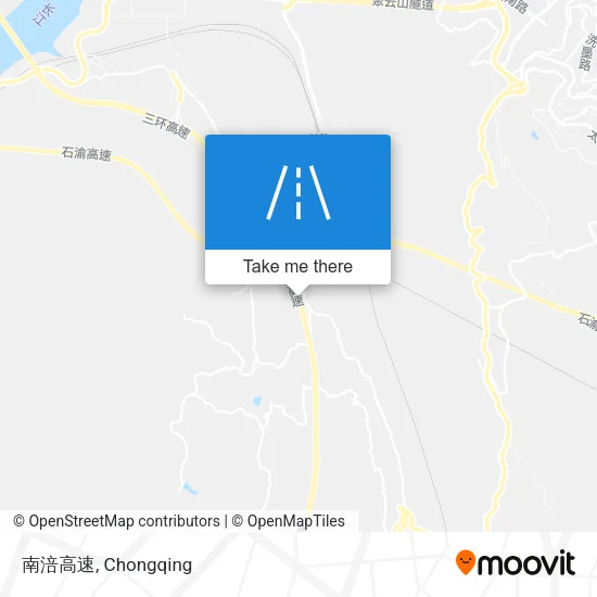 南涪高速 map