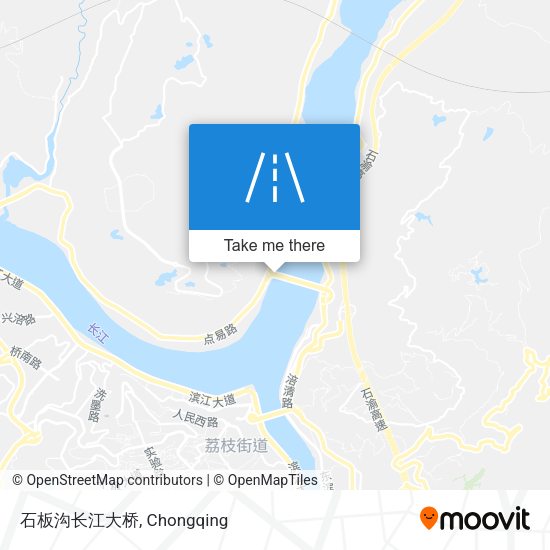 石板沟长江大桥 map