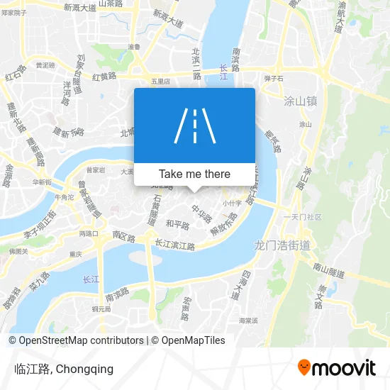 临江路 map