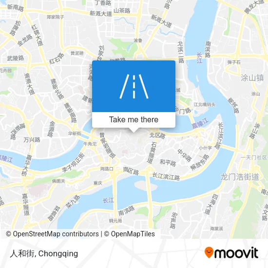 人和街 map