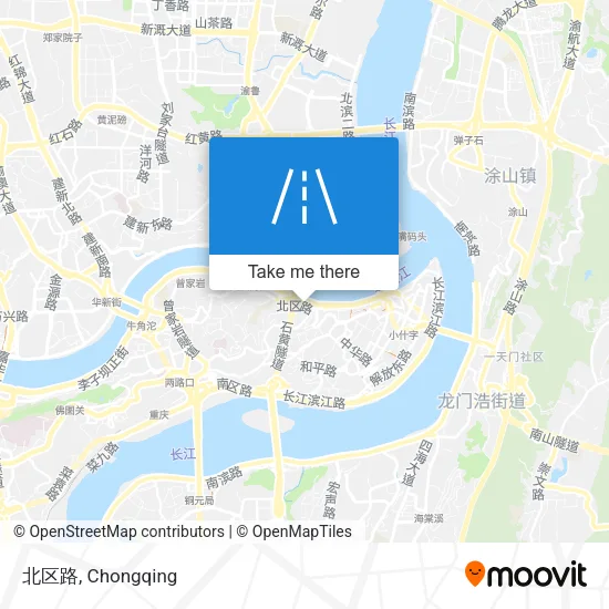 北区路 map
