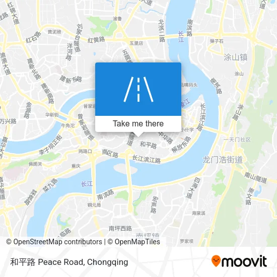 和平路 Peace Road map