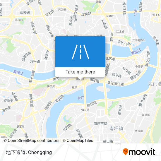 地下通道 map