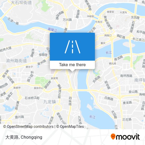大黄路 map