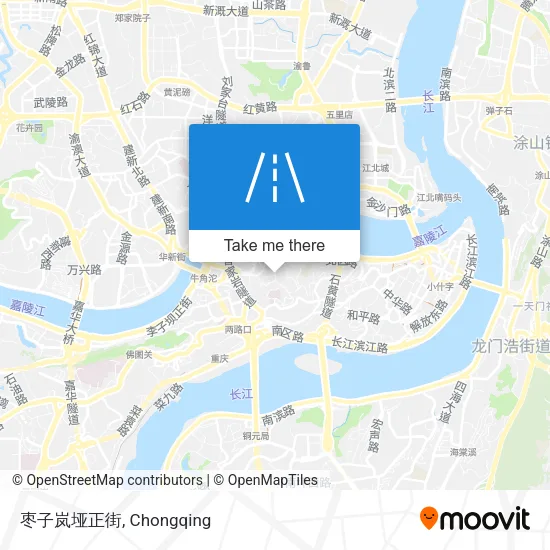 枣子岚垭正街 map