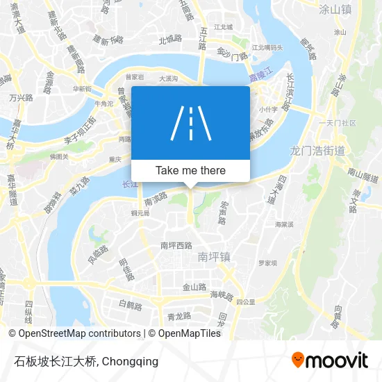 石板坡长江大桥 map