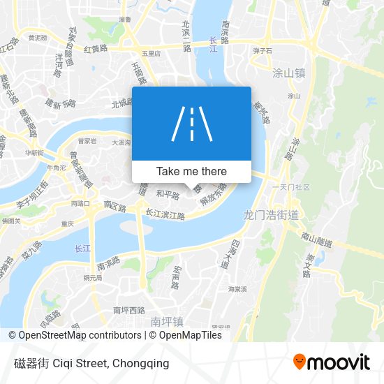 磁器街 Ciqi Street map