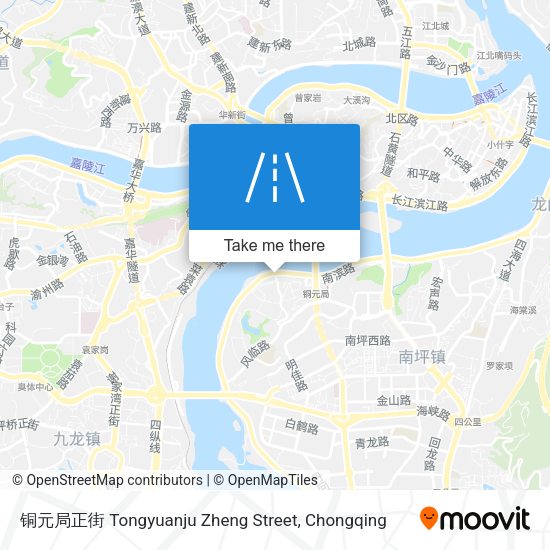 铜元局正街 Tongyuanju Zheng Street map