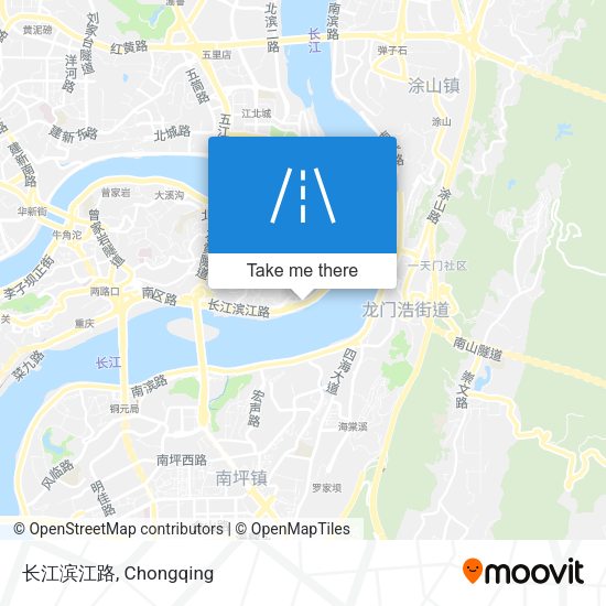 长江滨江路 map